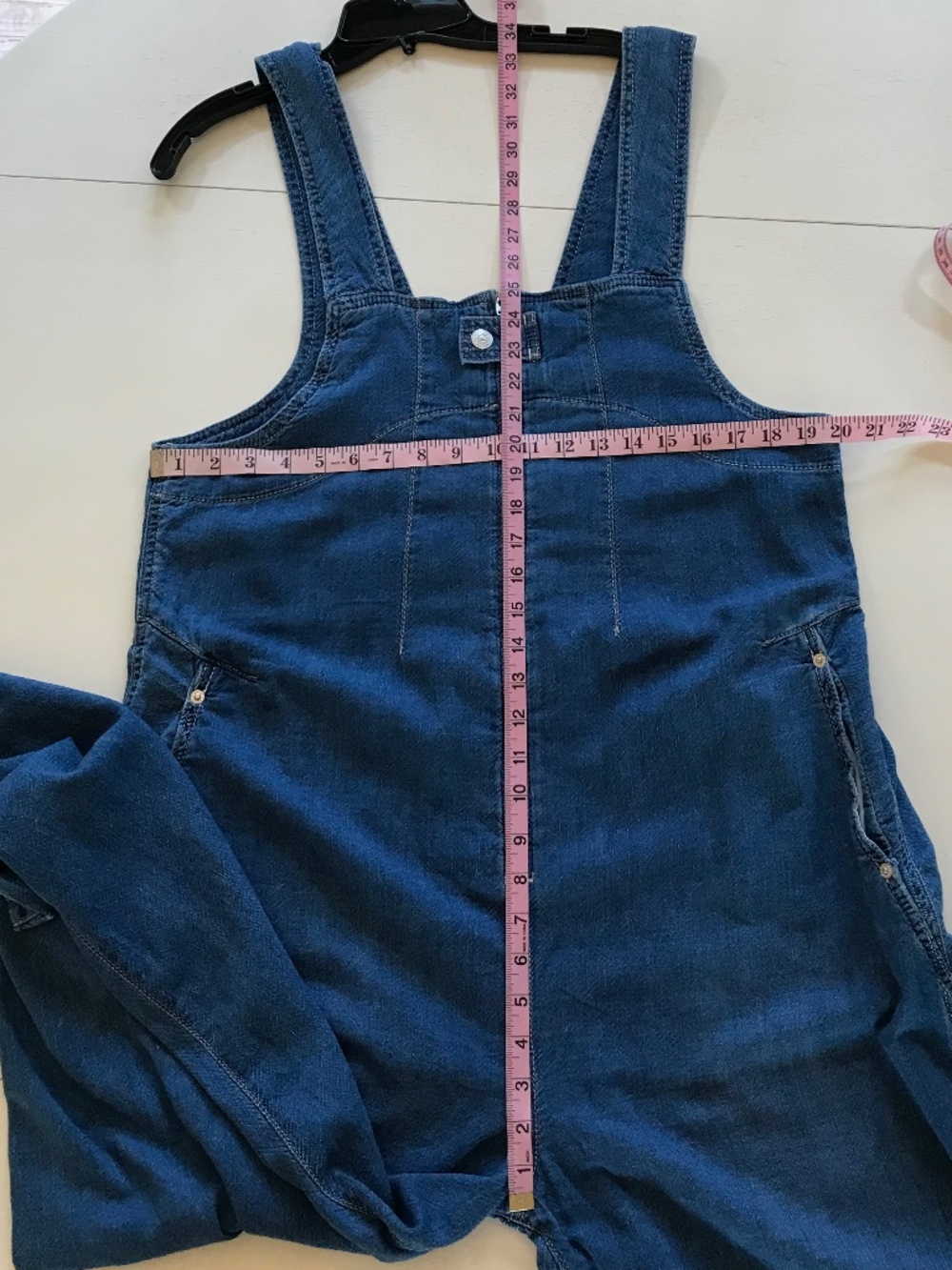 🆕 WE THE FREE JUDE 100% COTTON DENIM ONE PIECE OVERALLS JUMPSUIT - Picture 16 of 16
